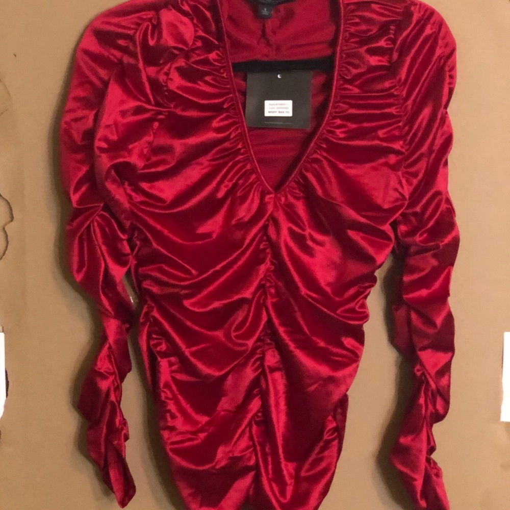 Marc New York deep v blouse